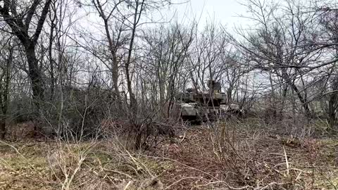 Russia Shows T-90M Tank Firing On Ukrainian Positions On The Battlefield