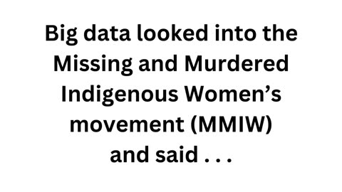 #MMIW #MMIW2S #BuffaloWoman #PimpSquatch #ICWA #LandBack