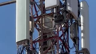 Graphene 5G tower installed next to residential areas