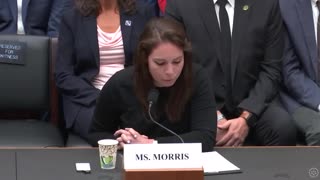 Ms. Emma Morris gives testimony on censorship of NY Post's Hunter Biden Laptop story.
