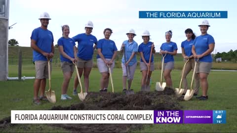 The Florida Aquarium breaks ground on new coral care complex