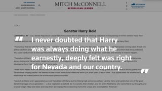 Former senate leader Harry Reid dies at 82