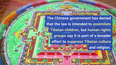 US imposes visa sanctions on China for 'forced assimilation' of Tibet children./EARTHWISE NEWS