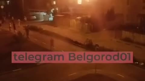 Shells Landing in Belgorod Cause Huge Blaze