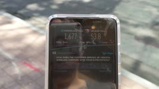Verizon 5G UW Speed Test In Atlanta Georgia!