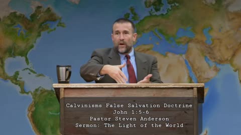 Calvinisms False Salvation Doctrine | John 1:5-6 | Pastor Steven Anderson