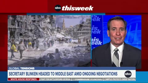 John Kirby says Hamas "has not fully rejected" a proposed hostage deal