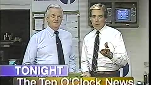 1990 - Doug Rafferty & Chuck Marlowe Indianapolis WTTV News Promo