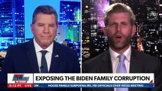 Eric Trump exposes Bidens 'getting away with murder': 'Deeply personal' to me