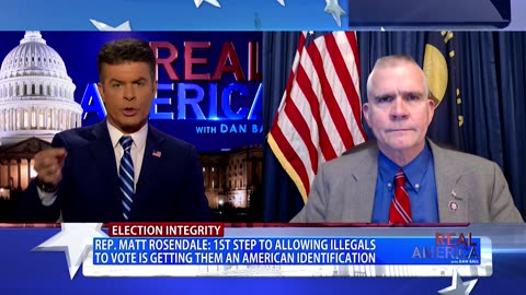 REAL AMERICA -- Dan Ball W/ Rep. Matt Rosendale, GOP Try To Ensure Illegals Can't Vote, 5/16/24