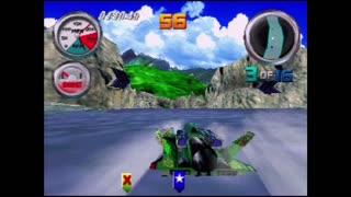 Hydro Thunder (Actual N64 Capture) - Lost Island