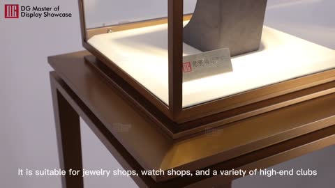 Do you want to know the features of this high-end jewelry showcase?