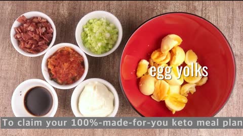 Lose Weight by Eating Bacon and Kimchi Deviled Eggs? (KETO DIET)