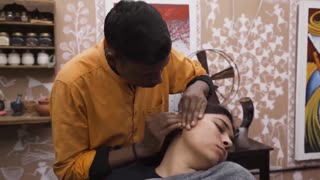 Indian _ASMR_ ear massage 😇