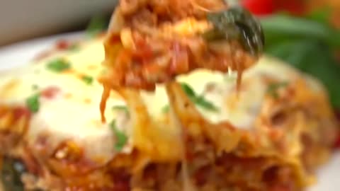 The Most Amazing Homemade Lasagna Recipe | Relaxing Food Cooking Videos