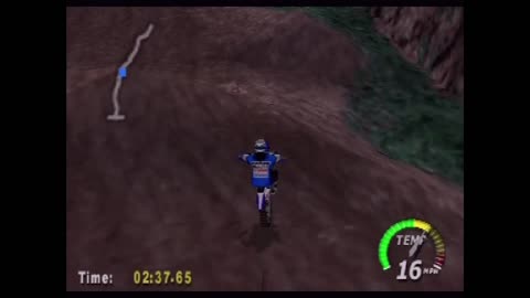 Excitebike 64 - Hill Climb Mode (Actual N64 Capture)