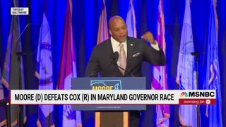 Wes Moore: We Won Maryland By Going Out And Earning It