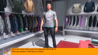 Star Citizen Subscriber Flair 65 - Life in the Verse shirt packs 1 and 2