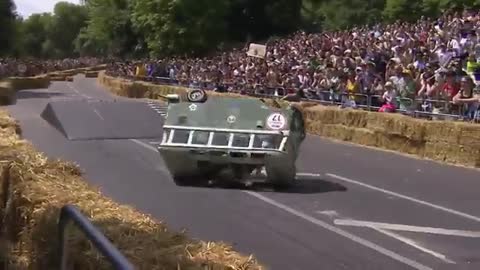 Best Crashes - Red Bull Soapbox Race 2013 London