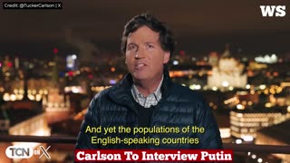 Tucker Carlson confirms interview with Putin