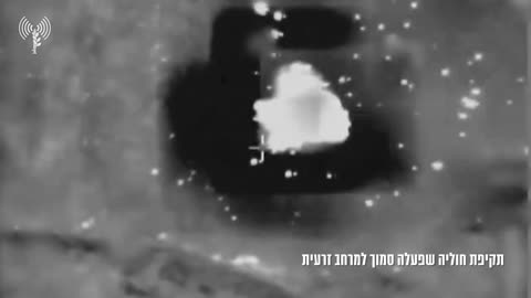 The IDF says it struck a Hezbollah cell in southern Lebanon, close to the northern
