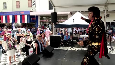 Japanese Elvis tribute artist wows Australian fans