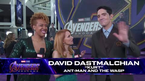 David Dastmalchian LIVE from the Avengers Endgame Red Carpet Premiere