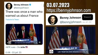 03.07.2023 - Twitter @ https://www.bennyjohnson.com