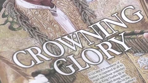 Special newspaper prints mark Charles' crowning glory