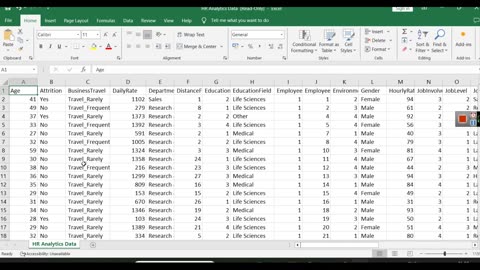 HR Analytics Dashboard in Power BI from Scratch
