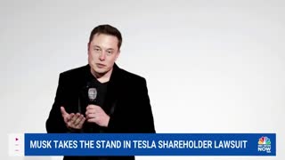 Elon Musk Testifies In Tesla Shareholder's Lawsuit Over His $55 Billion Pay Package