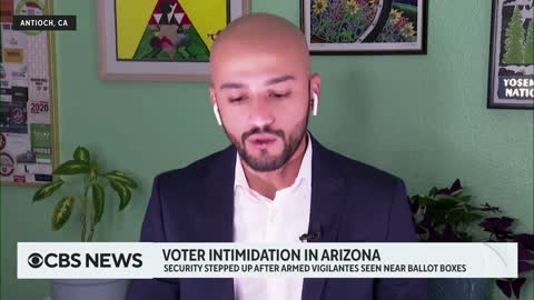 Voter intimidation reported at drop-off ballot boxes in Arizona