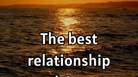 The best relationship advice