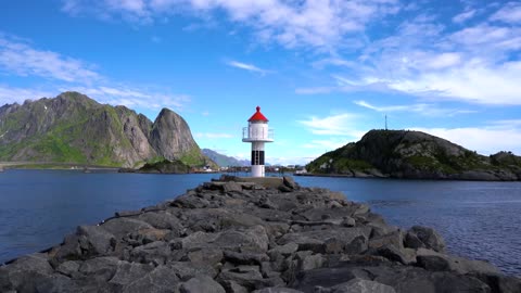 lofoten is an archipelago in the county of nordland norway