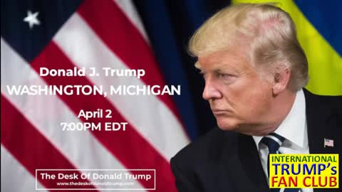 Donald J. Trump Rally in Washington Township, Michigan.