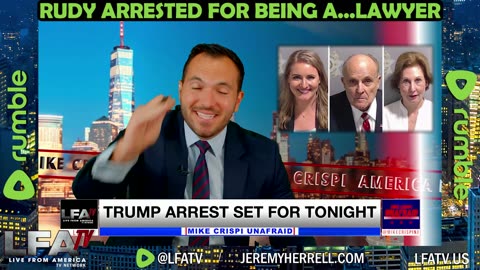 RUDY ARRESTED FOR BEING A...LAWYER