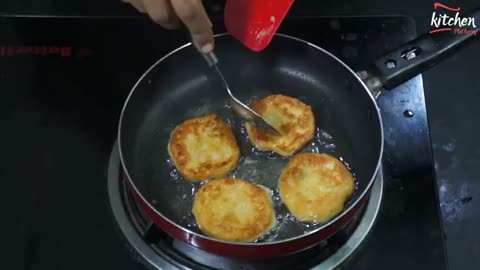 Fried Mashed Potatoes - Potato Snack Recipe - Mashed Potatoes Recipe