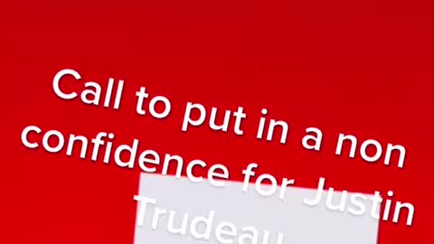 Non Confidence Vote Phone Number For Canadians.