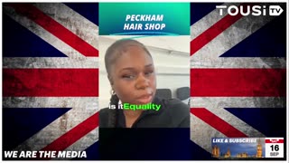 Black Woman Exposes BLM Protests In Peckham