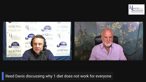 Eating Correctly with Reed Davis on Health Solutions Podcast with Shawn & Janet Needham R. Ph.