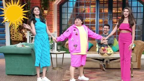 Funny show Kapil with Tiger shroff