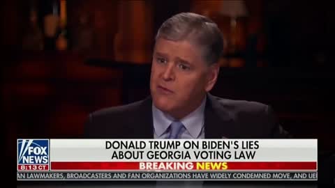 FoxNews - DJT full interview with Sean Hannity Apr 19, 2021