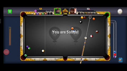 Playing Game On Las Vegas Table For 10 K Coins With 1 Cushion Shot 😎 ! #8BallPool #8BP .