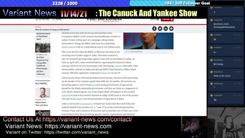 Canuck & Yankee Show 11/14/21 : Heavyweight Billionaires Round 1