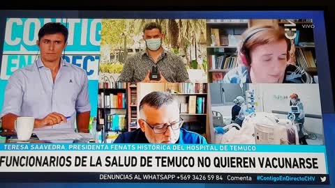 Funcionarios de salud de Temuco no quieren vacunarse