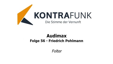 Audimax - Folge 56: Friedrich Pohlmann: Folter