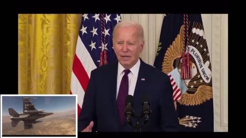 Biden again says I will use F-16 on Americans