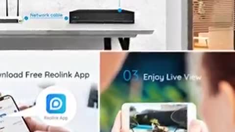 Reolink 4K 8CH Überwachungskamera Set Aussen, Videoüberwachung mit 4X 8MP PoE IP Kamera und 2TB