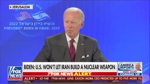 Israeli Prime Minister Directly Contradicts Biden on Iran Threat