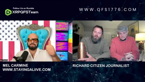 Blockchain is Biblical | Richard Citizen Journalist will meet Mel Carmine @ StayingAliive